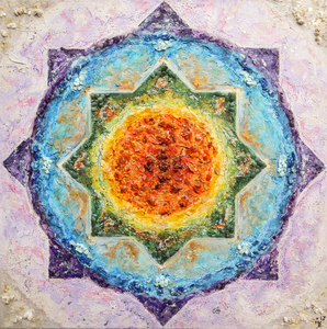 Spirituele kunst, zoals schilderijen en sieraden met edelstenen, kunnen in het dagelijks leven een toevoeging zijn. De edelstenen die ik in deze werken heb gebruikt zijn zorgvuldig gekozen met een speciaal doel.