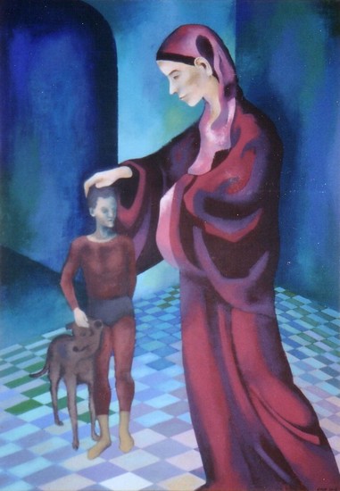 De blauwe kamer II