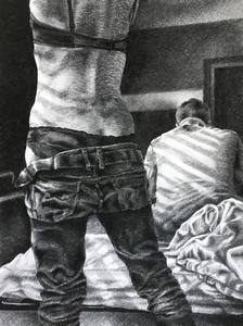 Tekeningen in houtskool, grafiet, krijt, etc.