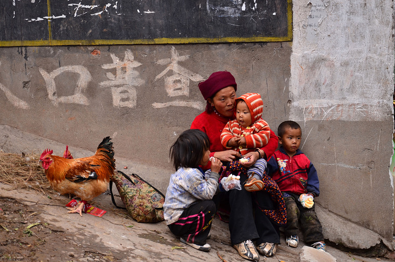China, Even rust