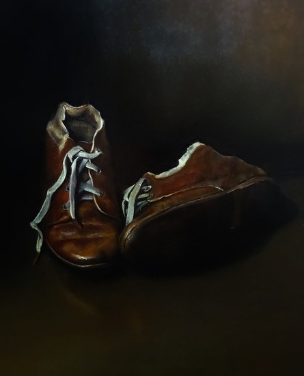 Oude jongensschoenen