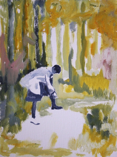 Untitled (Shoes in Forest)