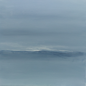 Schilderijen van zee, landschap en lucht van dit jaar. Kleine formaten van 9x9 cm tot 30x30 cm op papier. Waaronder een aantal studies van geabstraheerde lineaire wolkenpartijen. De prijzen variƫren van 20 tot 250 euro met passepartout en bijbehorende houten lijst. Nieuw werk op doek met geabstraheerde water-, lucht-, en landschapselementen op doek met prijzen vanaf 350 euro inclusief lijst.