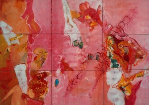 Verkochte schilderijen, collages, tekeningen, beelden, objecten