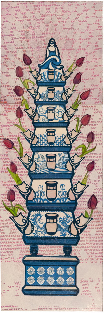Tulpenvaas 'Karper'