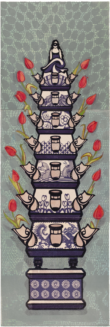 Tulpenvaas 'Karper'