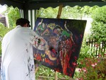 Abstract in diverse maten en soorten. Ook in opdracht.