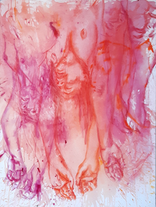 Bodychaos is het meest recente werk van Yette Rohde. Informatie over het tot stand komen van deze serie lees je in het blog: 'Buitenkunst en de creatiespiraal' en 'Expositie Andersheid' (zie kopje blog)