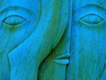 Details van kunstwerken en objecten getransformeerd tot nieuwe kunst