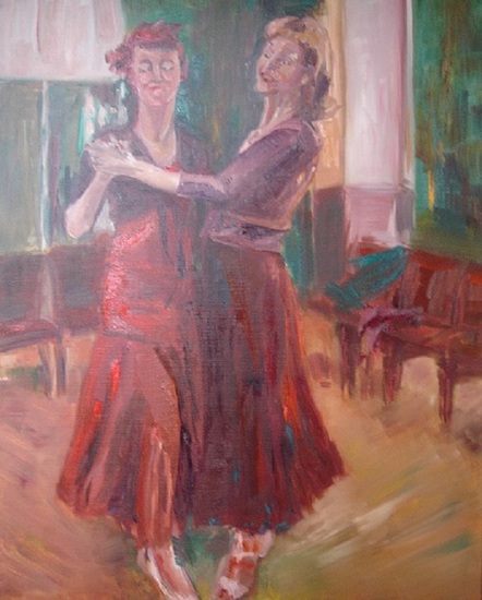 Twee dansende vrouwen MARQUA844 € 595