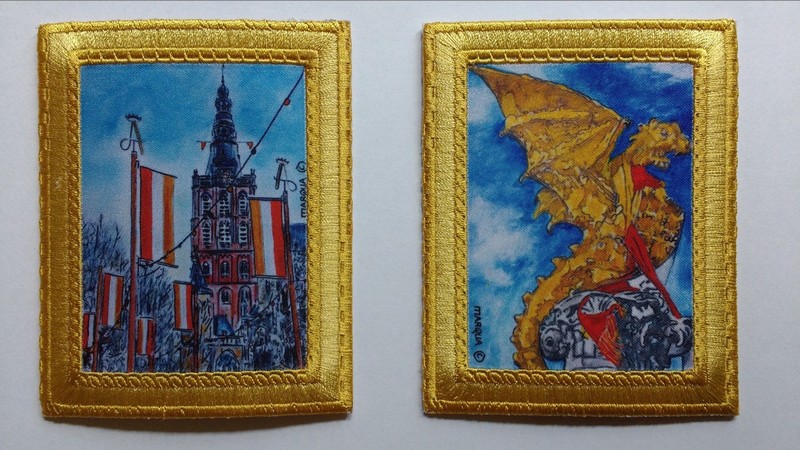 Carnavalsemblemen Oeteldonk € 9 per stuk