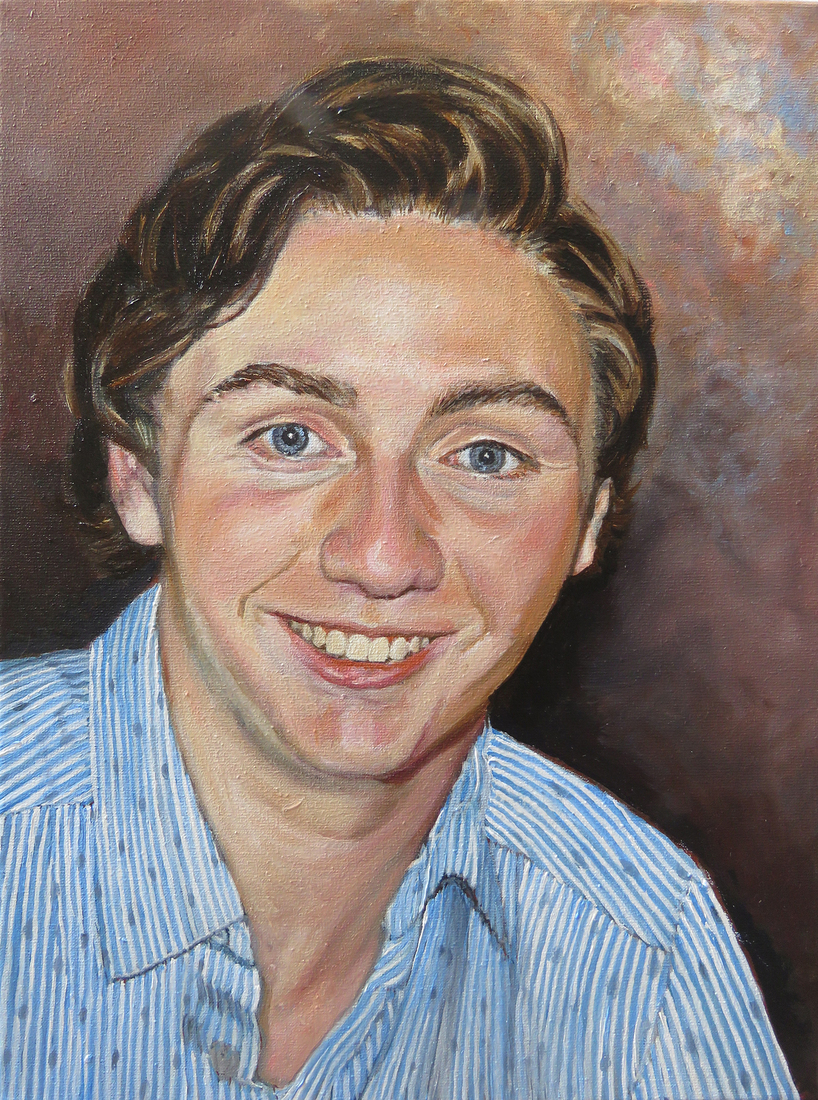 Portret jonge man - oct 2021