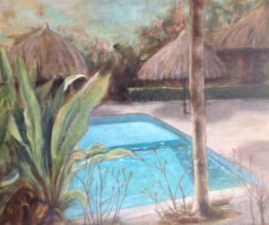 Hier is te zien dat mijn stijl steeds losser aan het worden is