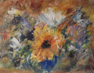 Bloemen en bloemen in vazen