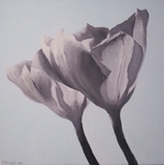 Bloemen, bomen en planten in olieverf of acrylverf