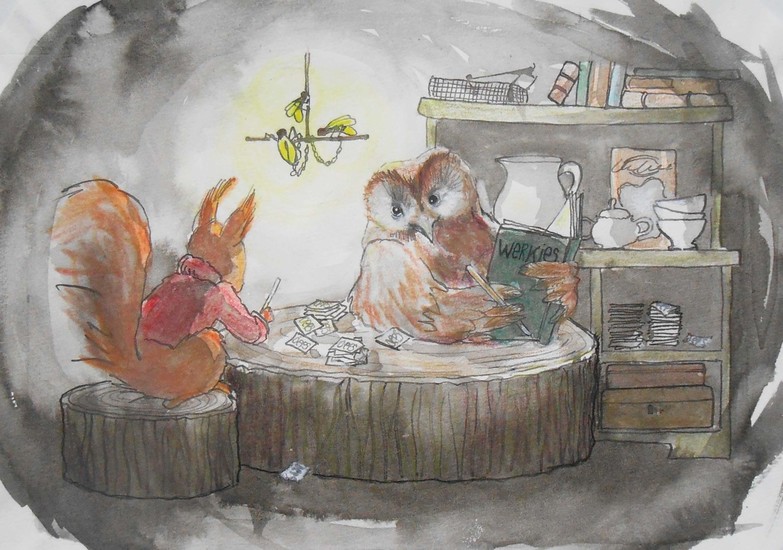 Illustratie voor