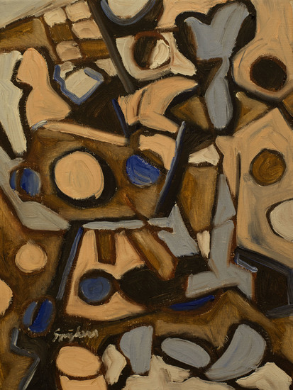 In de galerie
