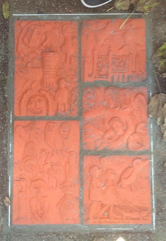 herdenkings relief
