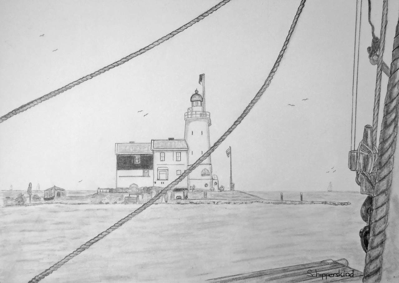 Vuurtoren Het paard van Marken