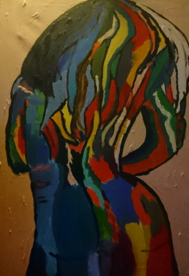 abstracte dame