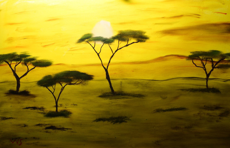 landschap afrika