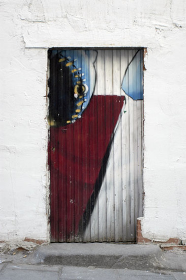 Deur in Calle de la Cabeza Madrid