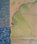 Ik werk vanuit een relalistisch beeld en abstraheer dit of werk vanuit vlekken Abstract is vooral gevoelsmatig maar dat is juist de valkuil want er moet toch een juiste balans zitten in het werk.
