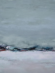 gemengde techniek op linnen, acryl