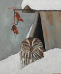 Winter taferelen met dieren
