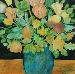 bloemen in verschillende technieken