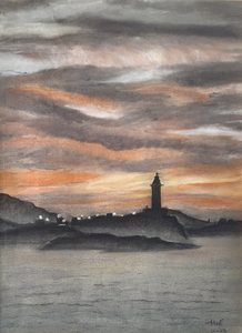 Tekeningen en pastelwerk