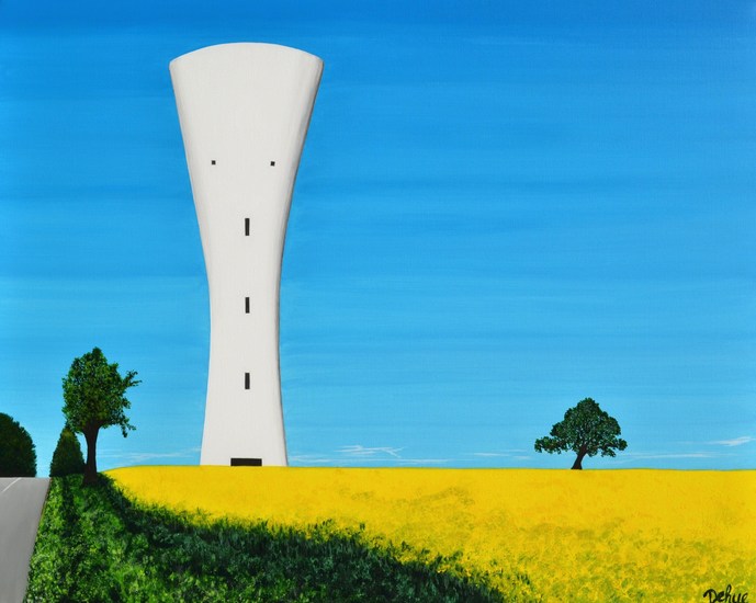 Watertoren in de Bourgogne