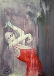 Figuratie in combinatie met de abstractie van de beweging.