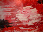 Recente serie abstracte werken waarbij de inspiratie gevormd wordt door organische vormen.