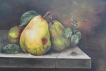stilleven schilderijen met fruit
