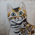 Alle katten die ik heb geschilderd.