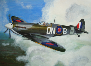 Vliegtuigen uit de Battle of Britain.