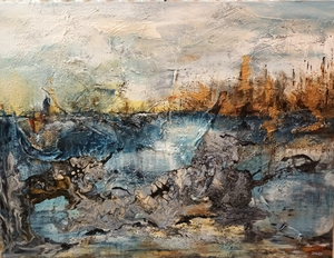 Een overzicht van mijn kunstwerken in natuur tinten