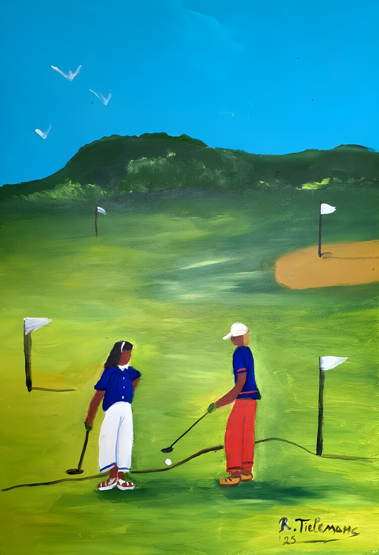 Samen op het Golfterrein