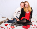 Valentijn shoot in winter decor