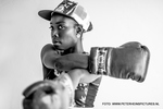 Een sport-en Fitness shoot in de studio en gedeeltelijk buiten.