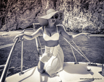 Onverwachte fotoshoot voor op Instagram op het mooie eiland Zakynthos.