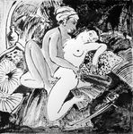 monotype of monoprint is een eenmalige druktechniek.