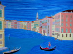 A selection of paintings inspired by world cities such as Venice, Amsterdam etc.