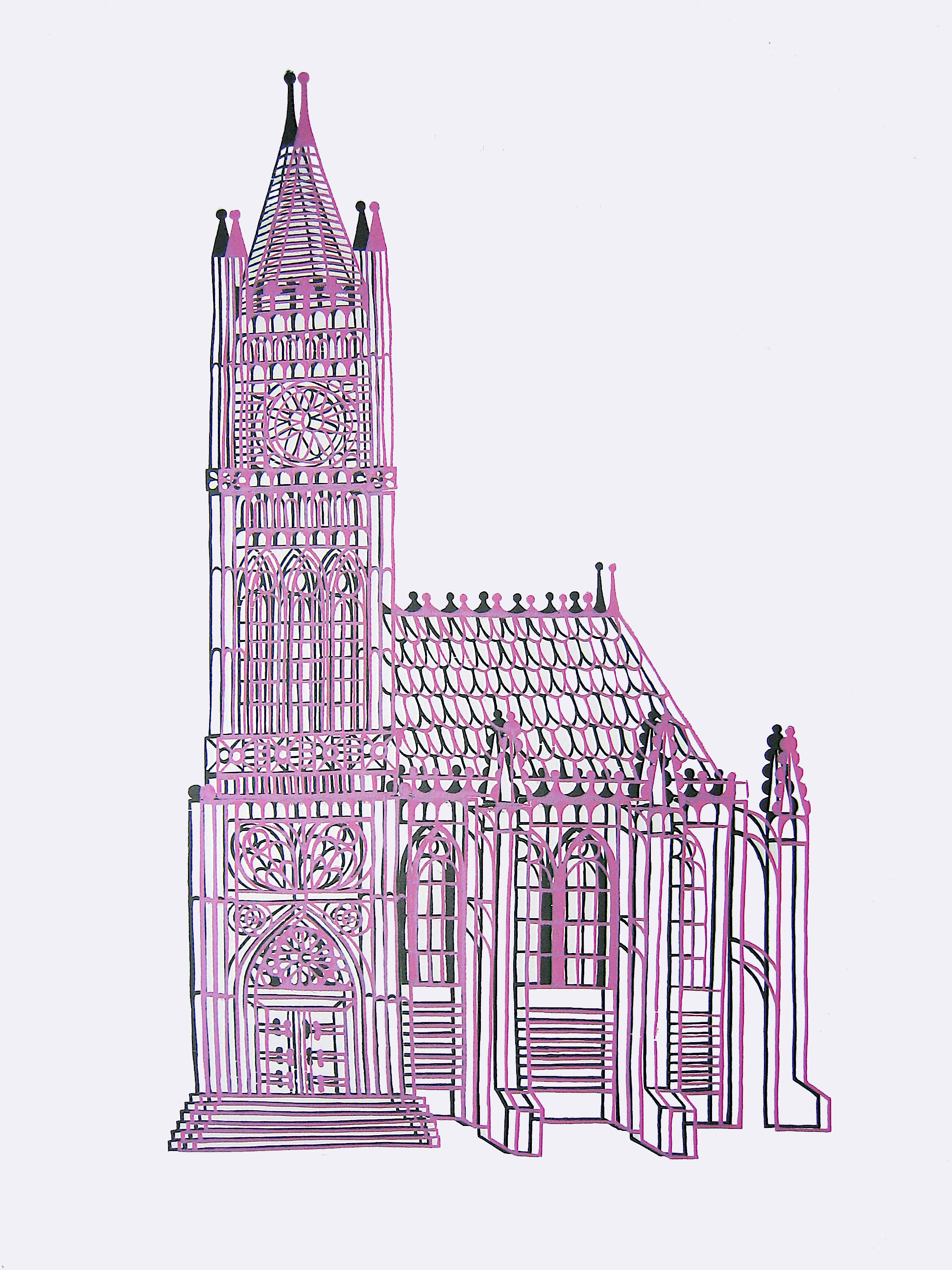 Roze kerk