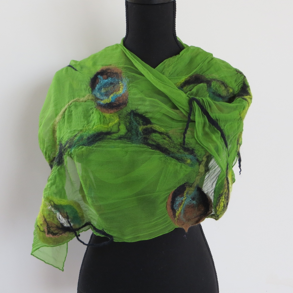 Groene sjaal