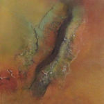 Abstracte schilderijen in mixed media