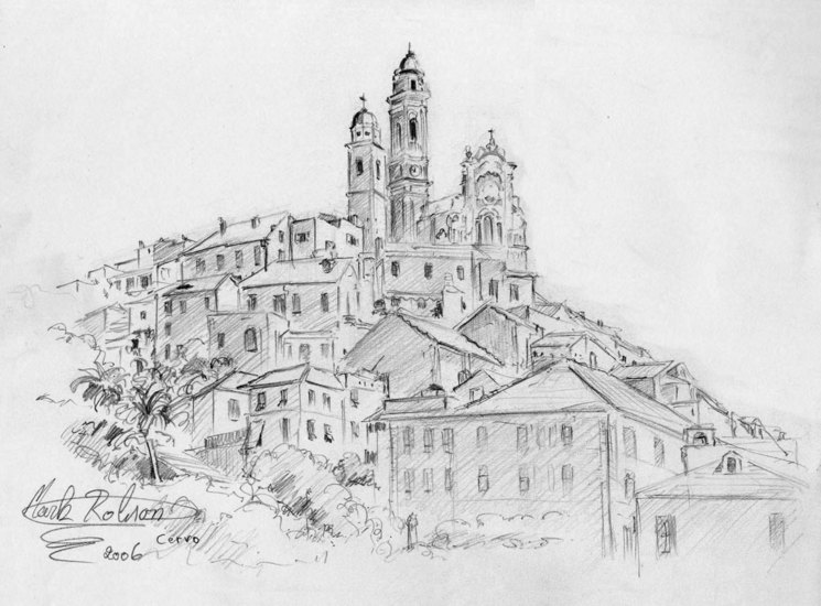 Italië - Het dorpje Cervo