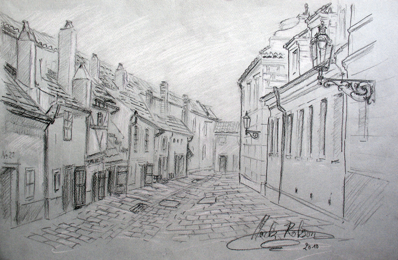 Praag - Het Gouden Straatje