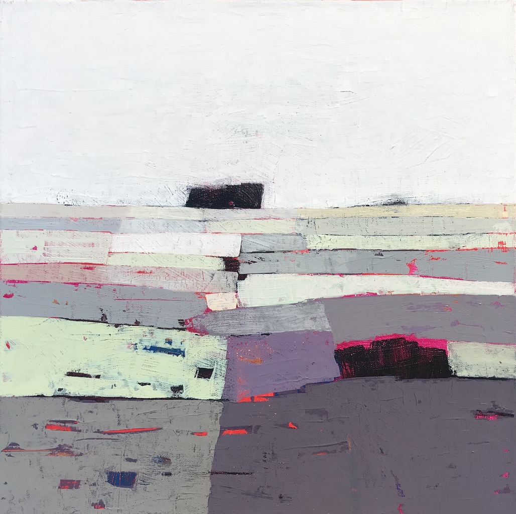 landschap in pastel